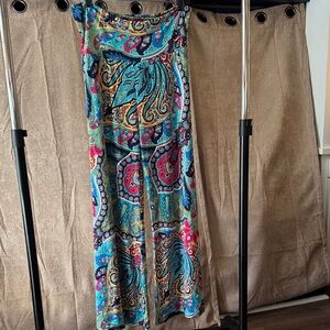 Colorful Paisley Women's Pants